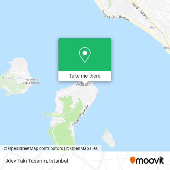 Alev Takı Tasarım map