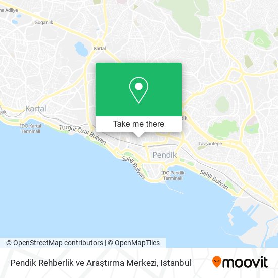 Pendik Rehberlik ve Araştırma Merkezi map