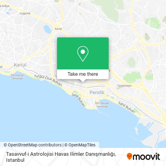 Tasavvuf-i Astrolojisi Havas Ilimler Danışmanlığı map