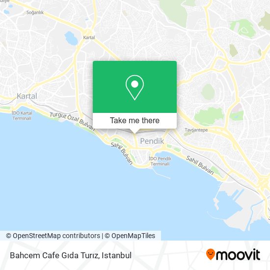 Bahcem Cafe Gıda Turız map