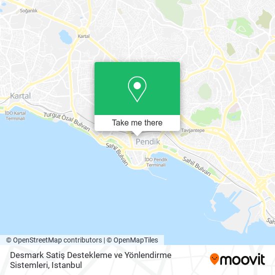 Desmark Satiş Destekleme ve Yönlendirme Sistemleri map