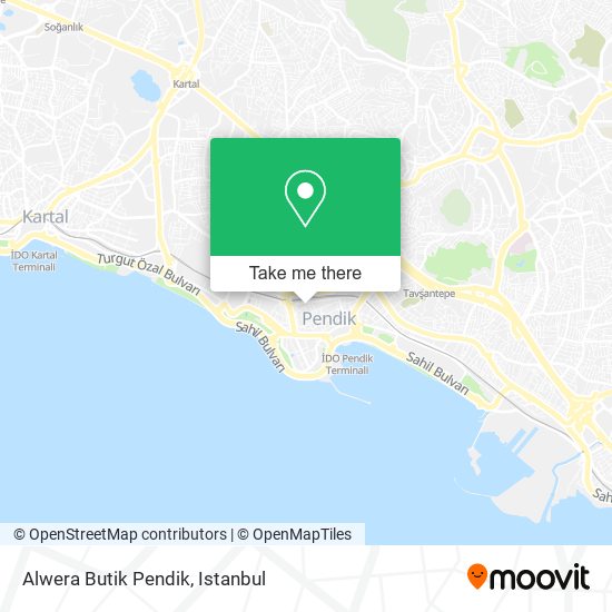 Alwera Butik Pendik map