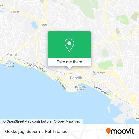 Gökkuşağı Süpermarket map