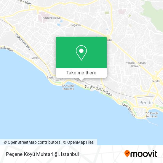 Peçene Köyü Muhtarlığı map