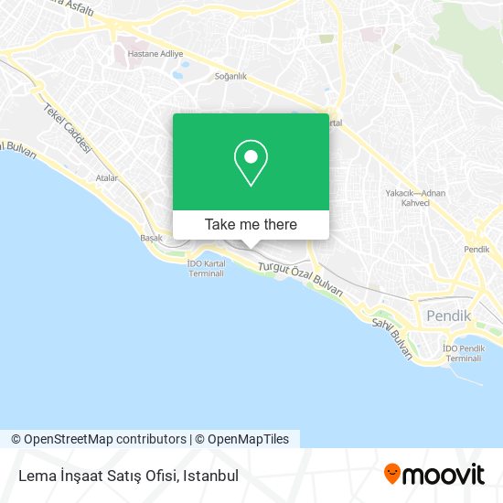 Lema İnşaat Satış Ofisi map