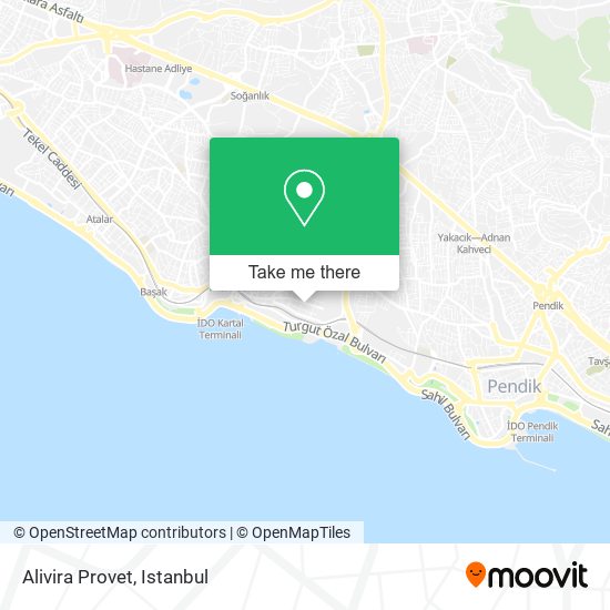 Alivira Provet map