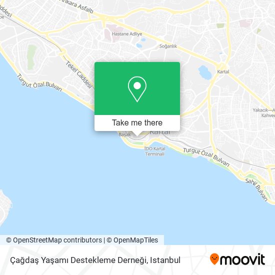 Çağdaş Yaşamı Destekleme Derneği map