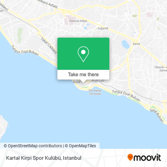 Kartal Kirpi Spor Kulübü map