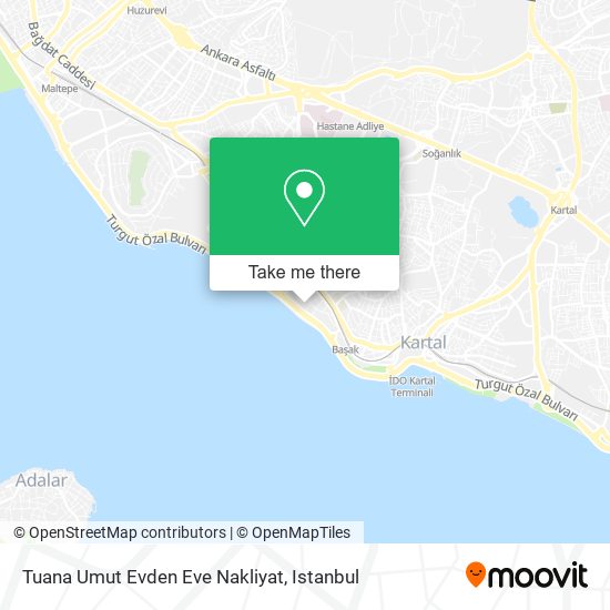 Tuana Umut Evden Eve Nakliyat map