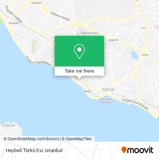 Heybeli Türkü Evi map