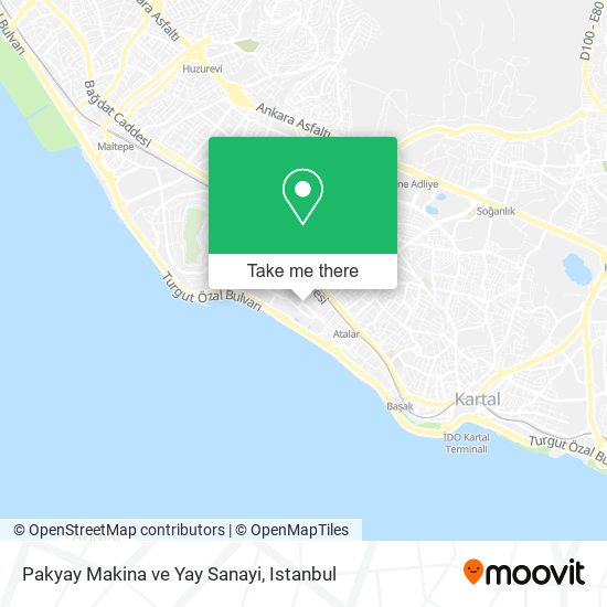Pakyay Makina ve Yay Sanayi map