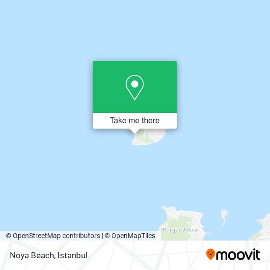 Noya Beach map