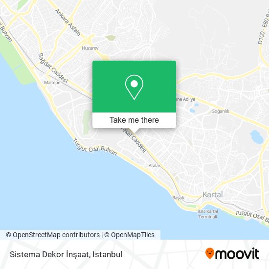 Sistema Dekor İnşaat map