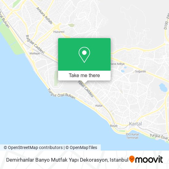Demirhanlar Banyo Mutfak Yapı Dekorasyon map