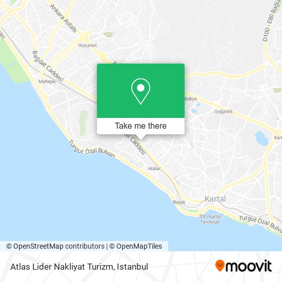 Atlas Lider Nakliyat Turizm map