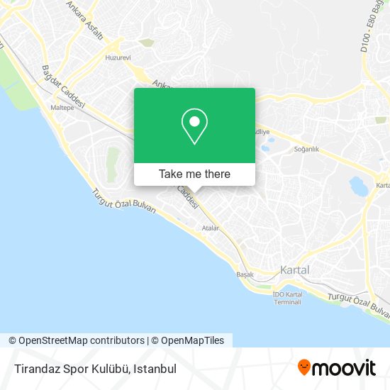 Tirandaz Spor Kulübü map