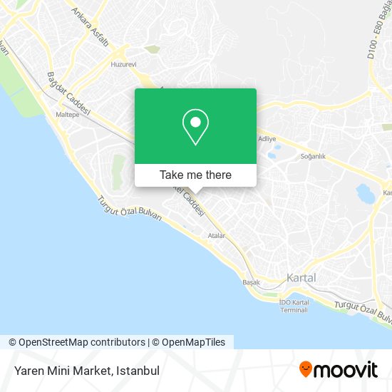 Yaren Mini Market map