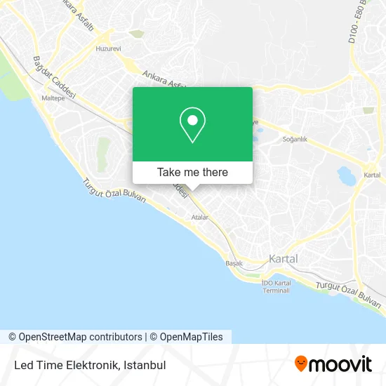 Led Time Elektronik map