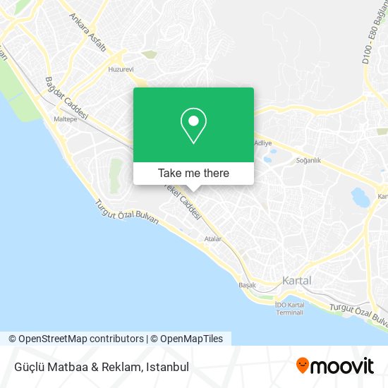 Güçlü Matbaa & Reklam map