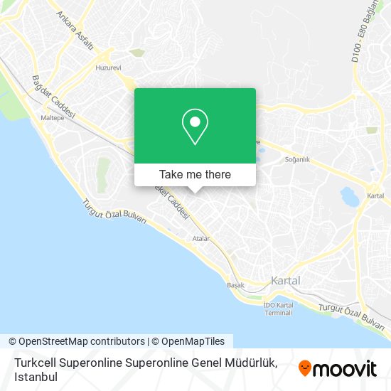 Turkcell Superonline Superonline Genel Müdürlük map