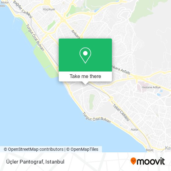 Üçler Pantograf map