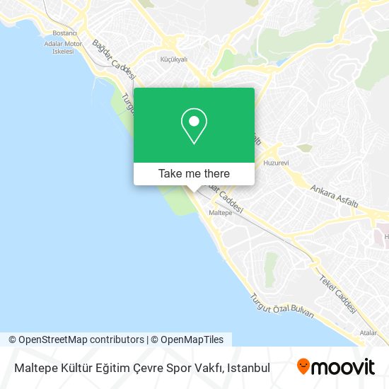 Maltepe Kültür Eğitim Çevre Spor Vakfı map