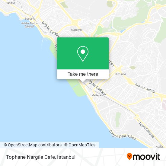 Tophane Nargile Cafe map