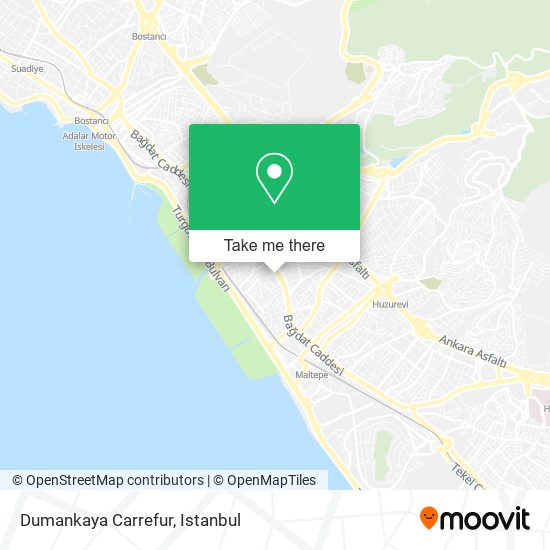 Dumankaya Carrefur map