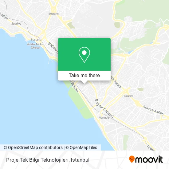 Proje Tek Bilgi Teknolojileri map