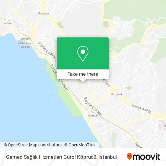 Gamed Sağlık Hizmetleri Gürol Köprücü map