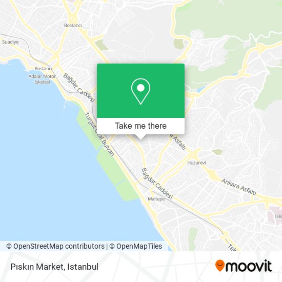 Pıskın Market map