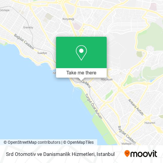 Srd Otomotiv ve Danismanlik Hizmetleri map