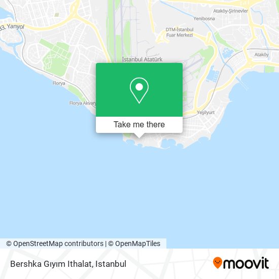 Bershka Gıyım Ithalat map