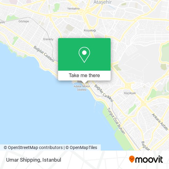 Umar Shipping map