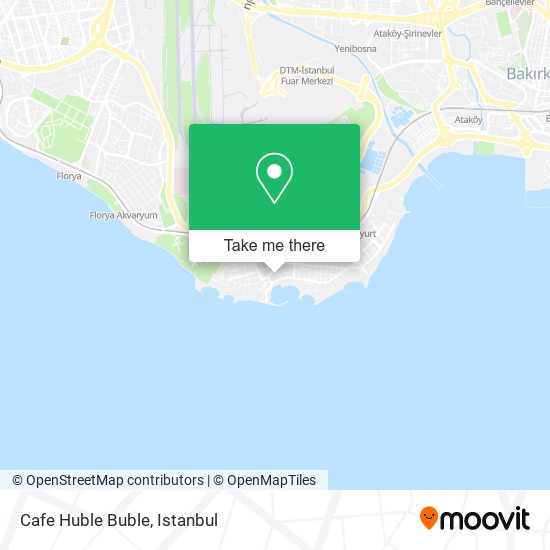 Cafe Huble Buble map