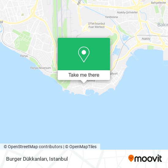 Burger Dükkanları map