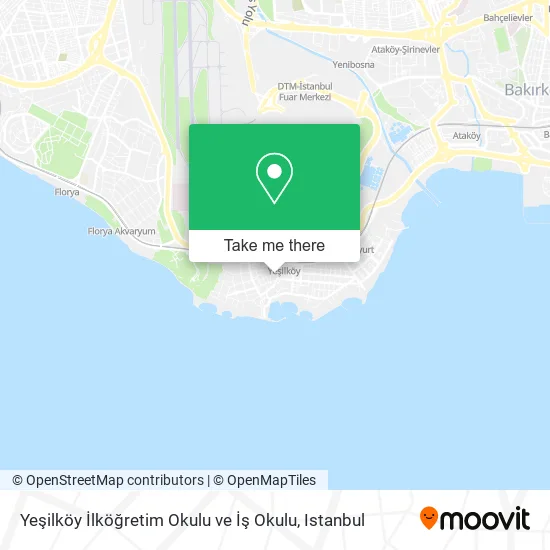 Yeşilköy İlköğretim Okulu ve İş Okulu map