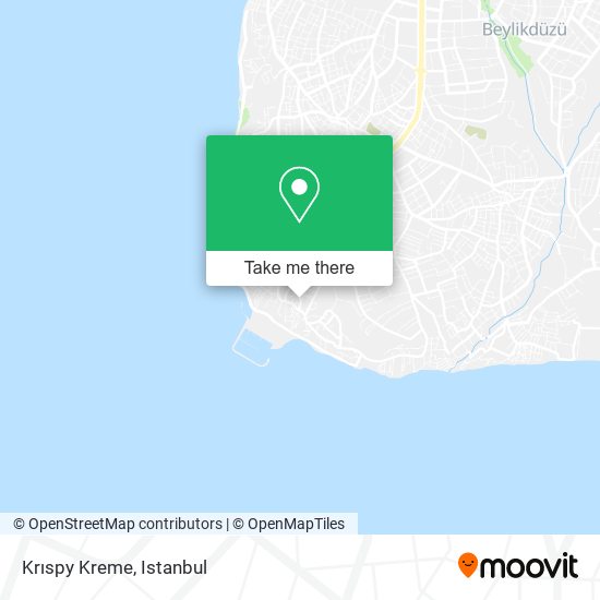 Krıspy Kreme map