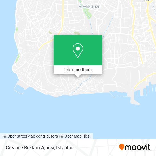 Crealine Reklam Ajansı map