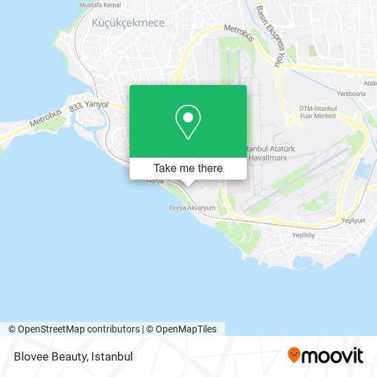 Blovee Beauty map