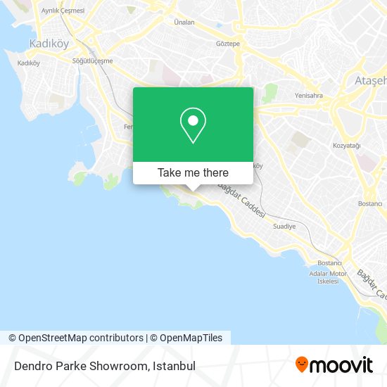 Dendro Parke Showroom map