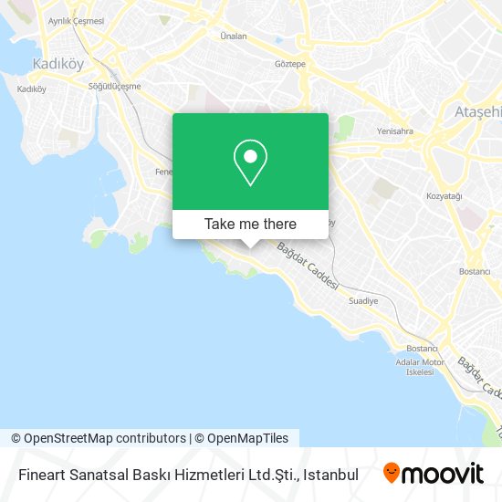 Fineart Sanatsal Baskı Hizmetleri Ltd.Şti. map