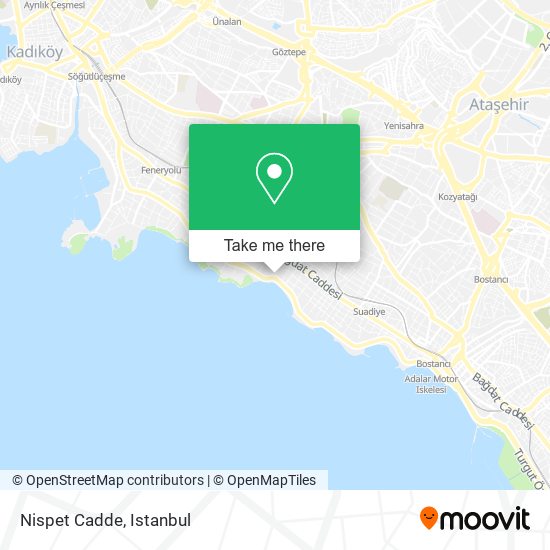 Nispet Cadde map