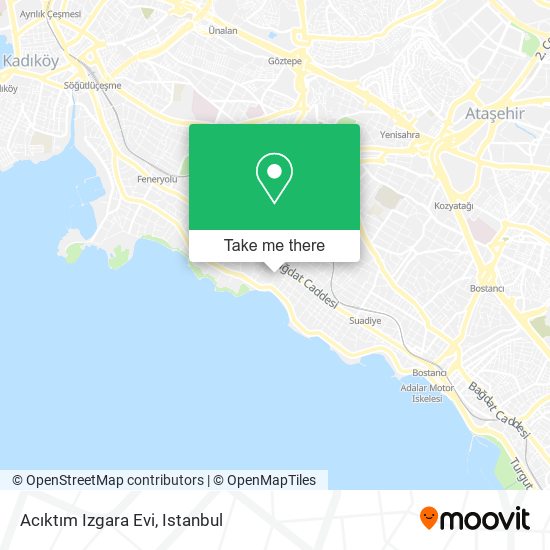 Acıktım Izgara Evi map