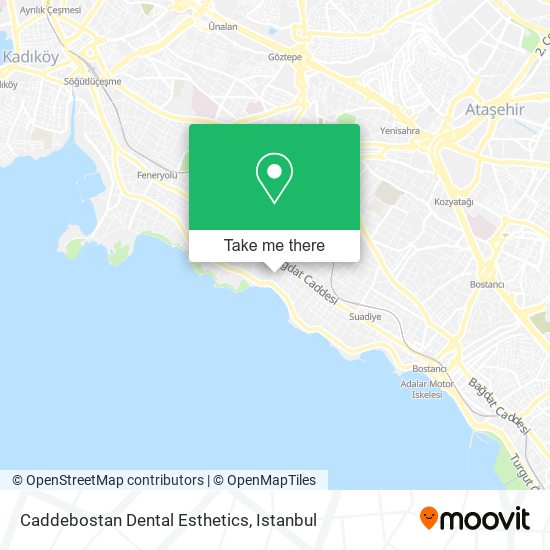 Caddebostan Dental Esthetics map