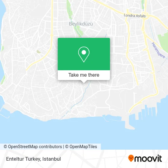 Enteltur Turkey map