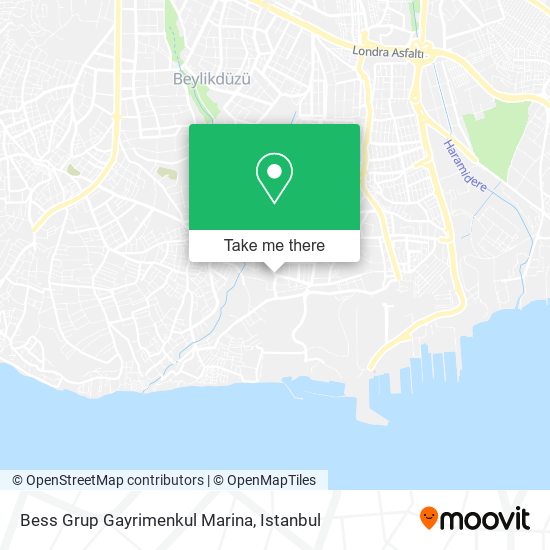 Bess Grup Gayrimenkul Marina map