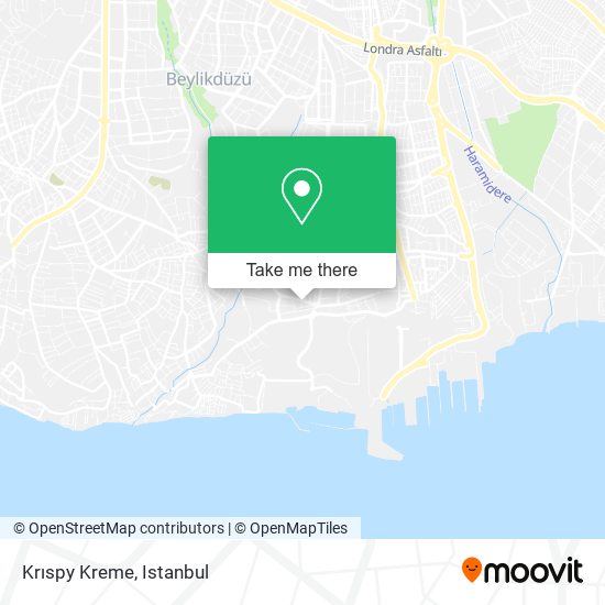 Krıspy Kreme map