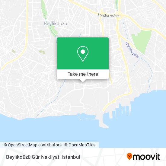 Beylikdüzü Gür Nakliyat map