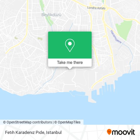 Fetıh Karadenız Pıde map